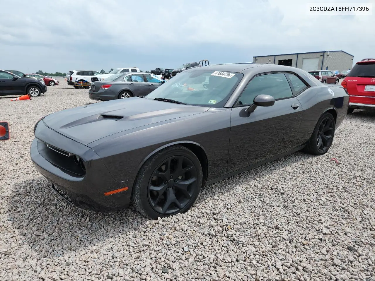 2015 Dodge Challenger Sxt VIN: 2C3CDZAT8FH717396 Lot: 61884456