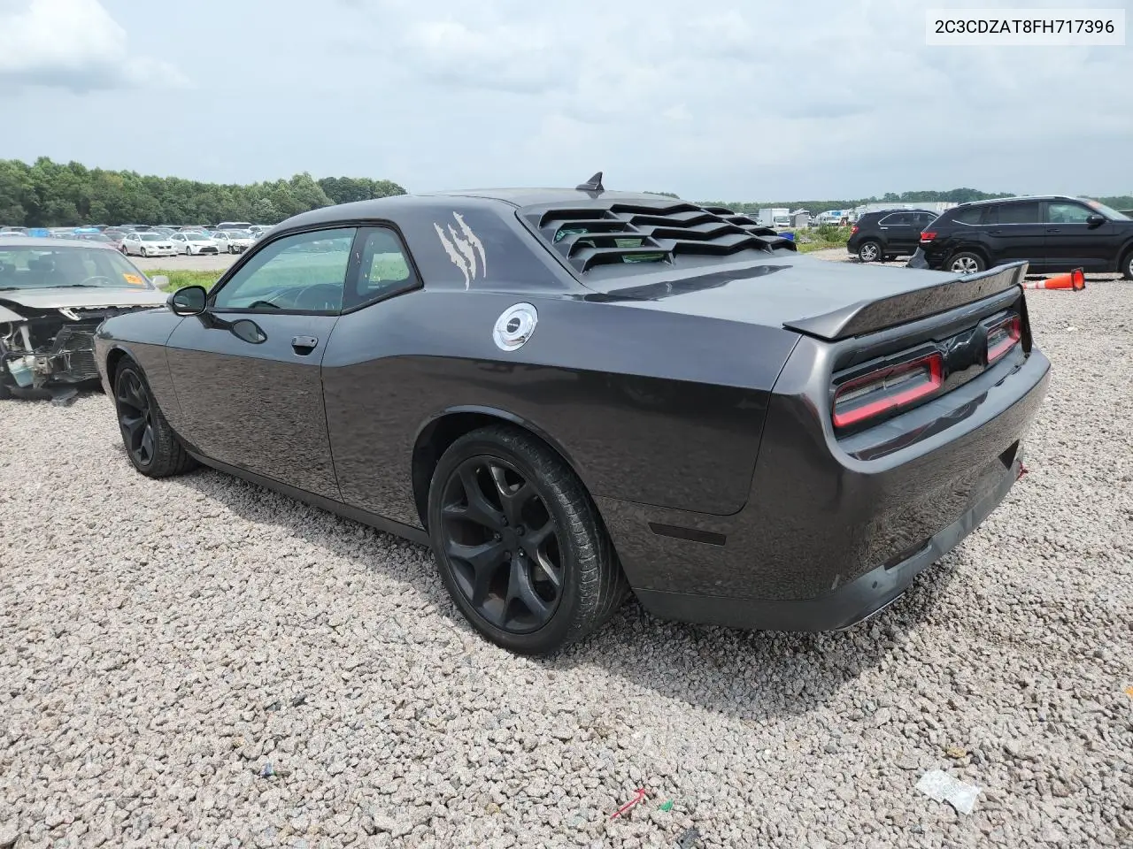 2015 Dodge Challenger Sxt VIN: 2C3CDZAT8FH717396 Lot: 61884456