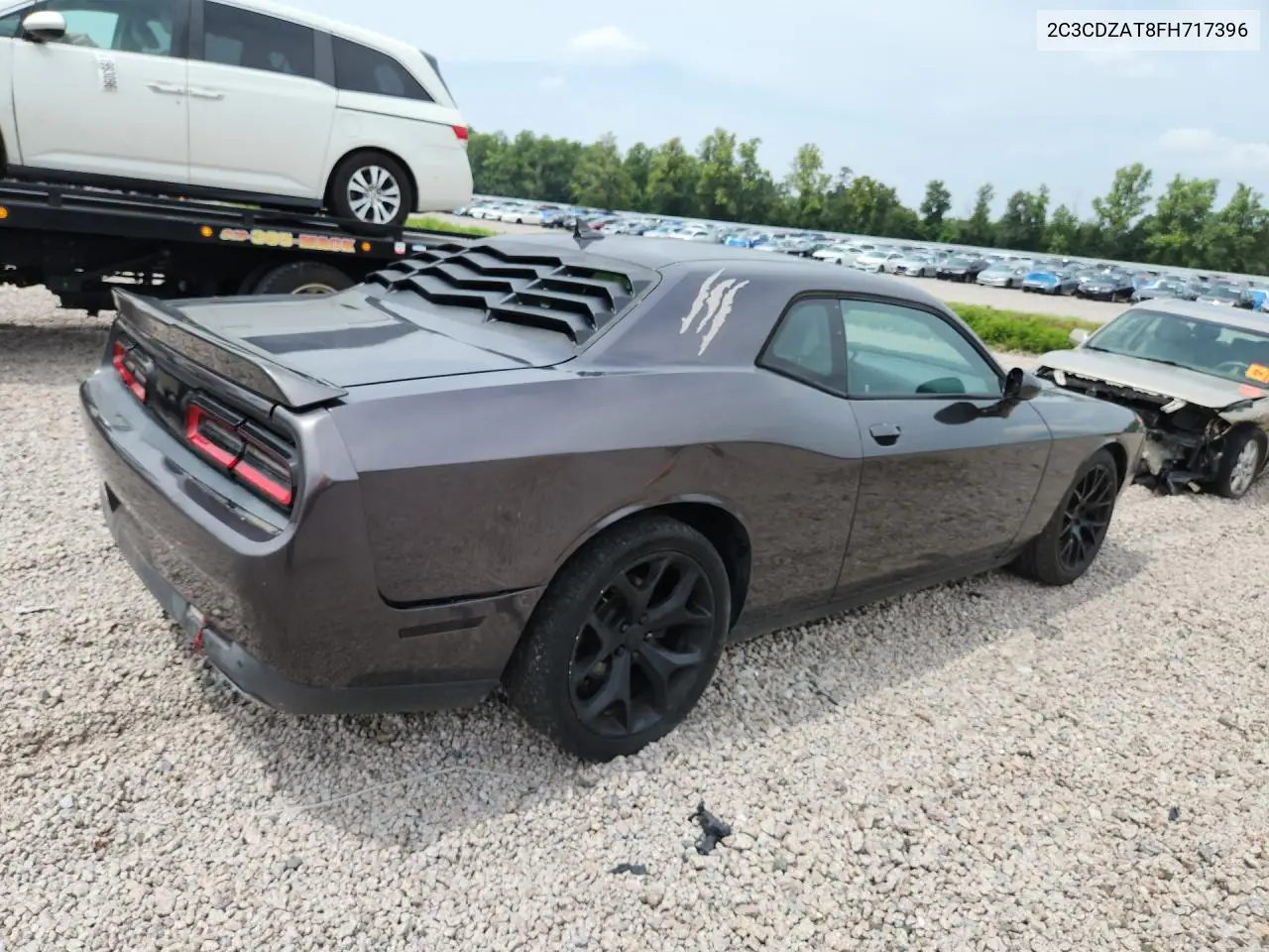 2015 Dodge Challenger Sxt VIN: 2C3CDZAT8FH717396 Lot: 61884456
