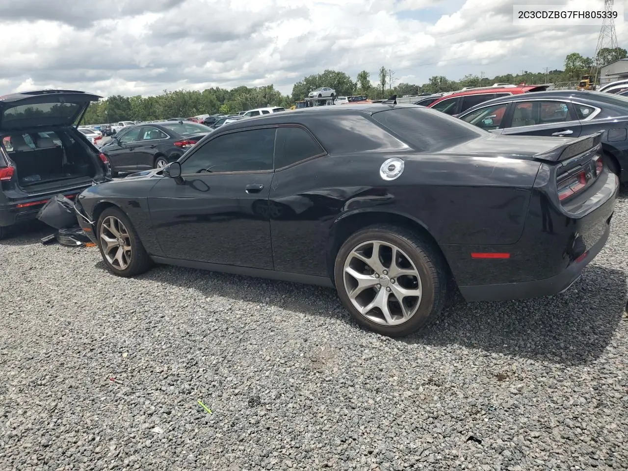 2015 Dodge Challenger Sxt Plus VIN: 2C3CDZBG7FH805339 Lot: 62015906