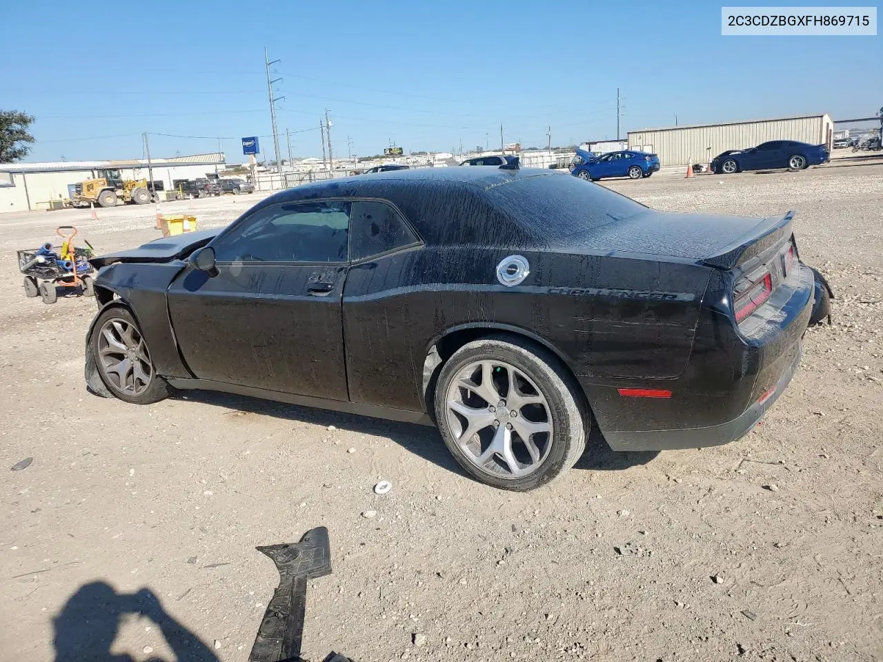 2C3CDZBGXFH869715 2015 Dodge Challenger Sxt Plus