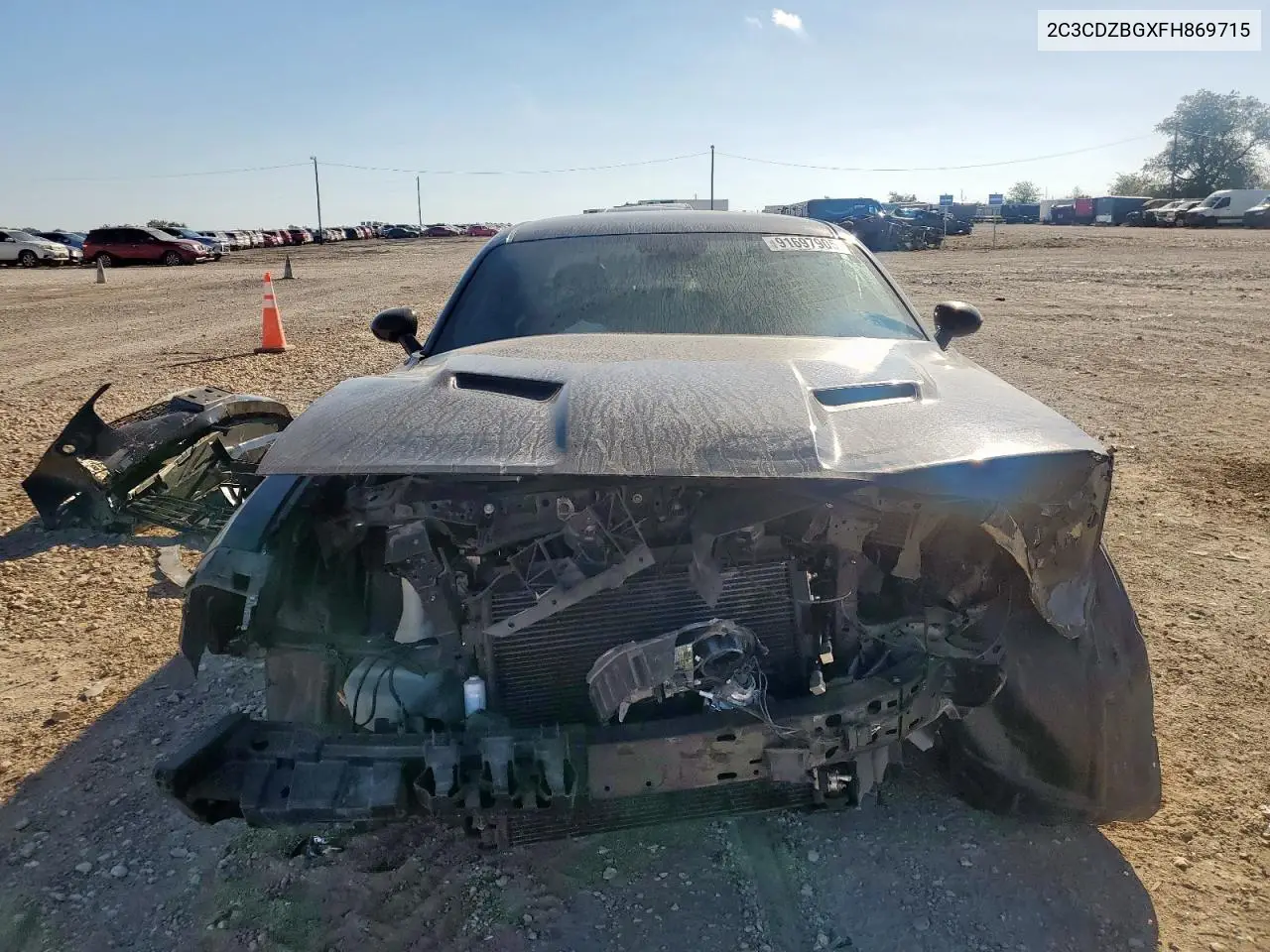 2C3CDZBGXFH869715 2015 Dodge Challenger Sxt Plus