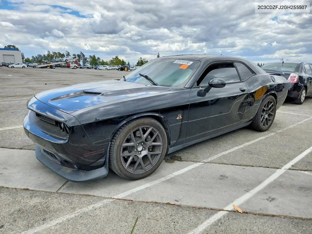 2016 Dodge Challenger R VIN: 2C3CDZFJ2GH255507 Lot: 52418156