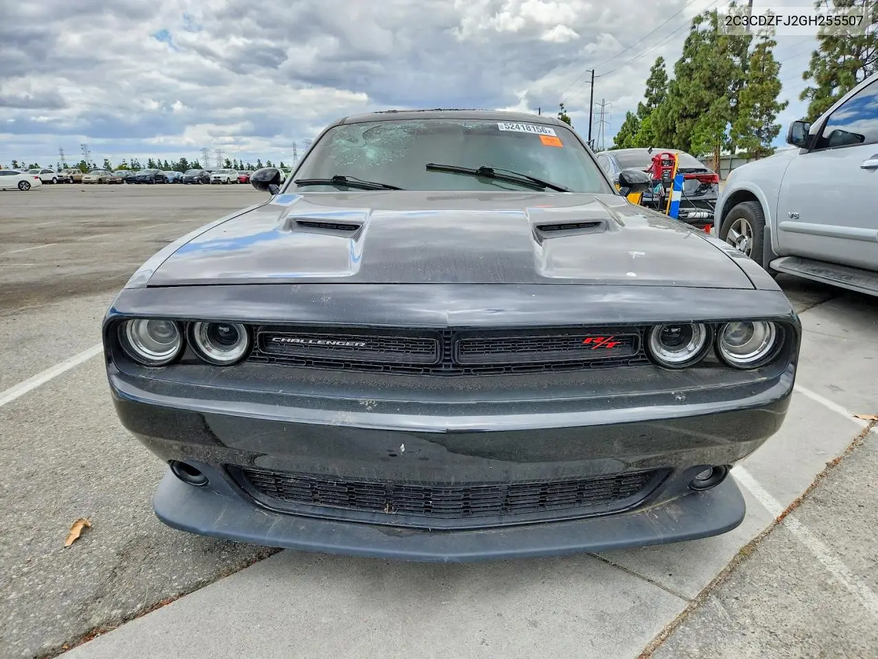 2016 Dodge Challenger R VIN: 2C3CDZFJ2GH255507 Lot: 52418156
