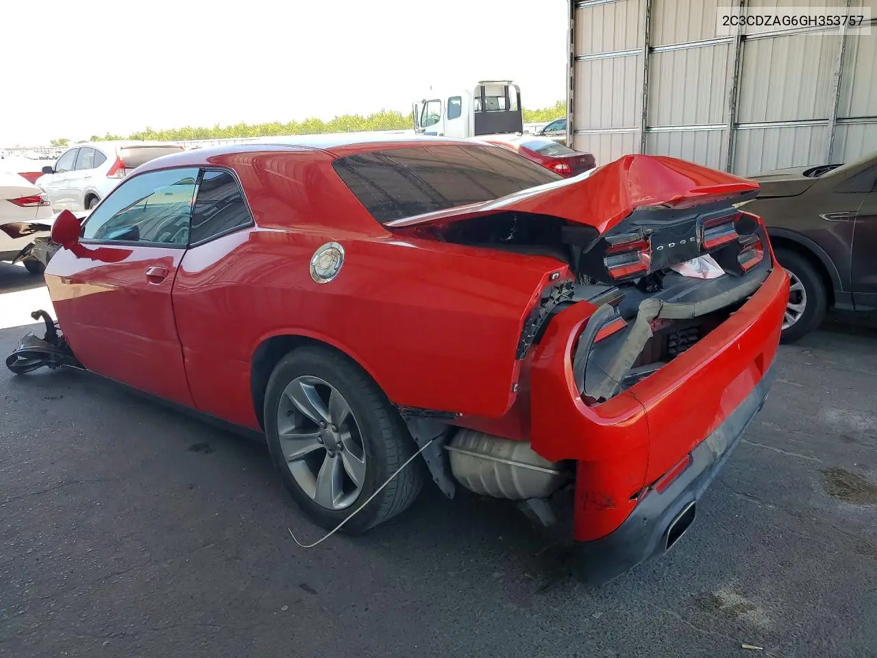 2016 Dodge Challenger Sxt VIN: 2C3CDZAG6GH353757 Lot: 54150016