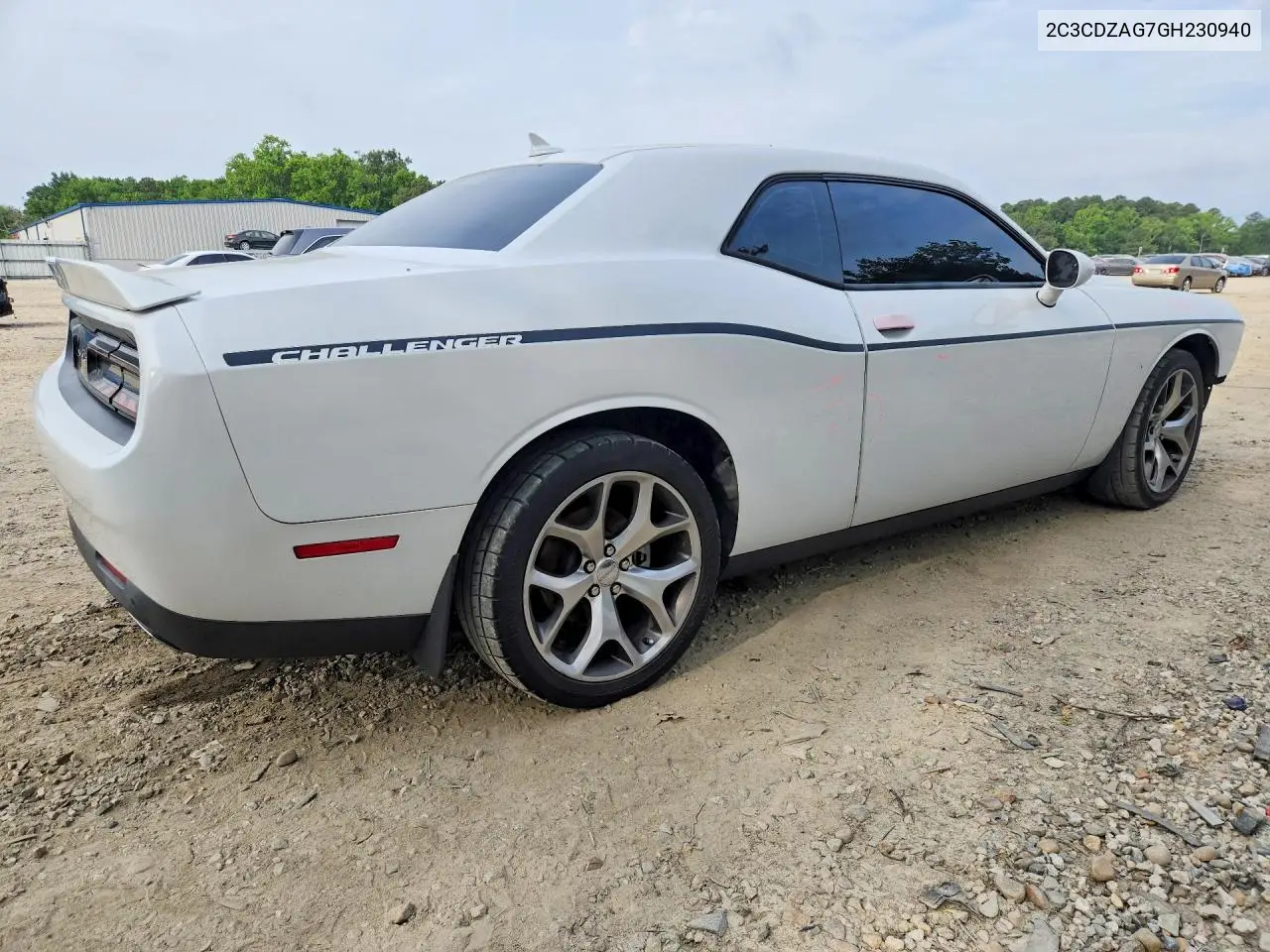 2016 Dodge Challenger Sxt VIN: 2C3CDZAG7GH230940 Lot: 56780376