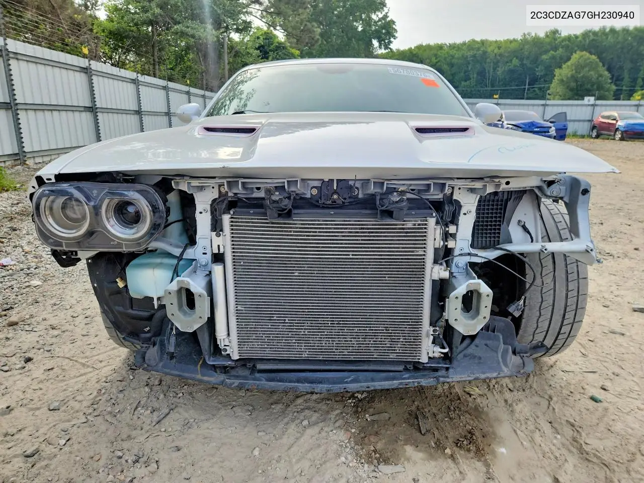 2016 Dodge Challenger Sxt VIN: 2C3CDZAG7GH230940 Lot: 56780376