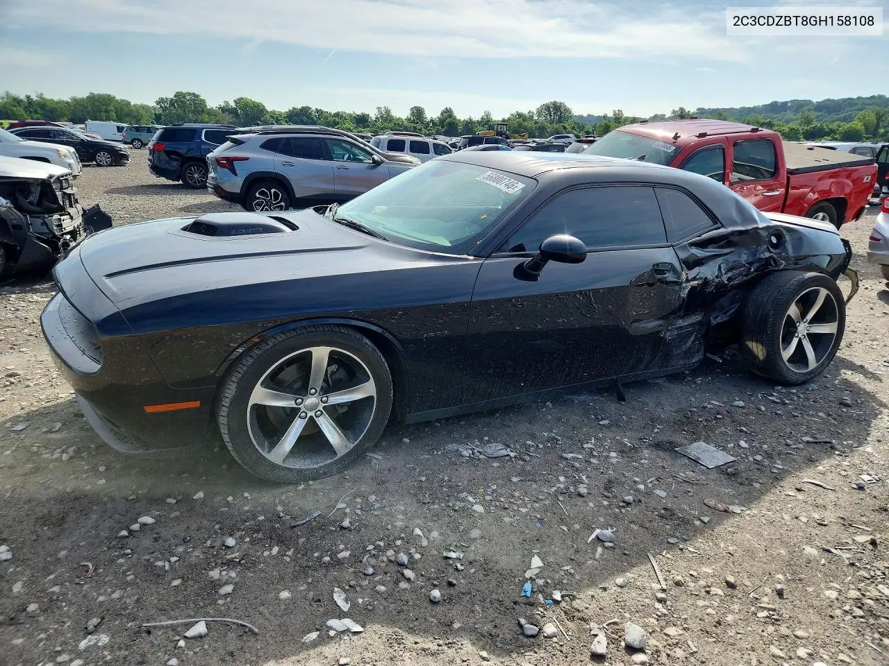 2016 Dodge Challenger Sxt Plus VIN: 2C3CDZBT8GH158108 Lot: 56800746