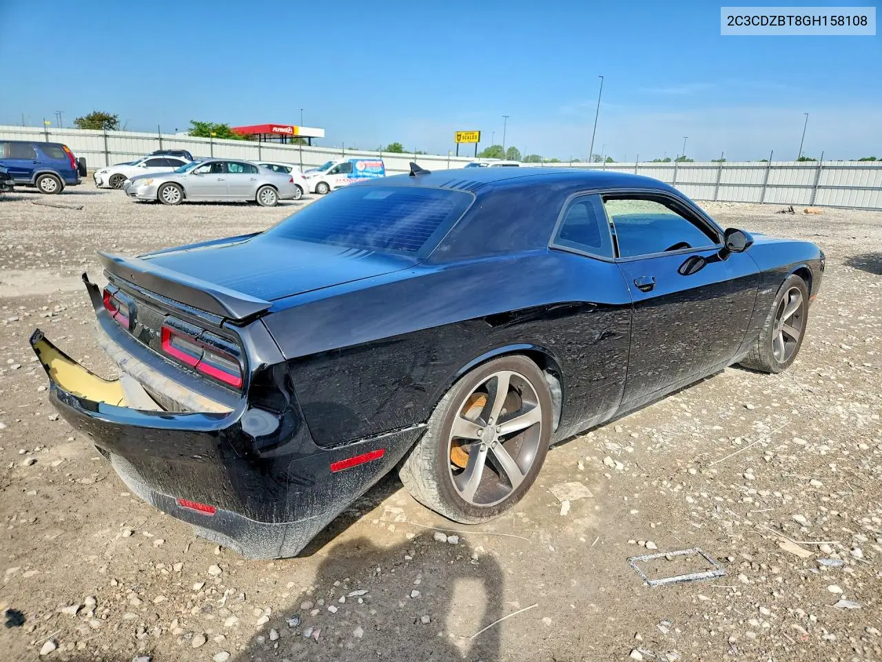 2016 Dodge Challenger Sxt Plus VIN: 2C3CDZBT8GH158108 Lot: 56800746