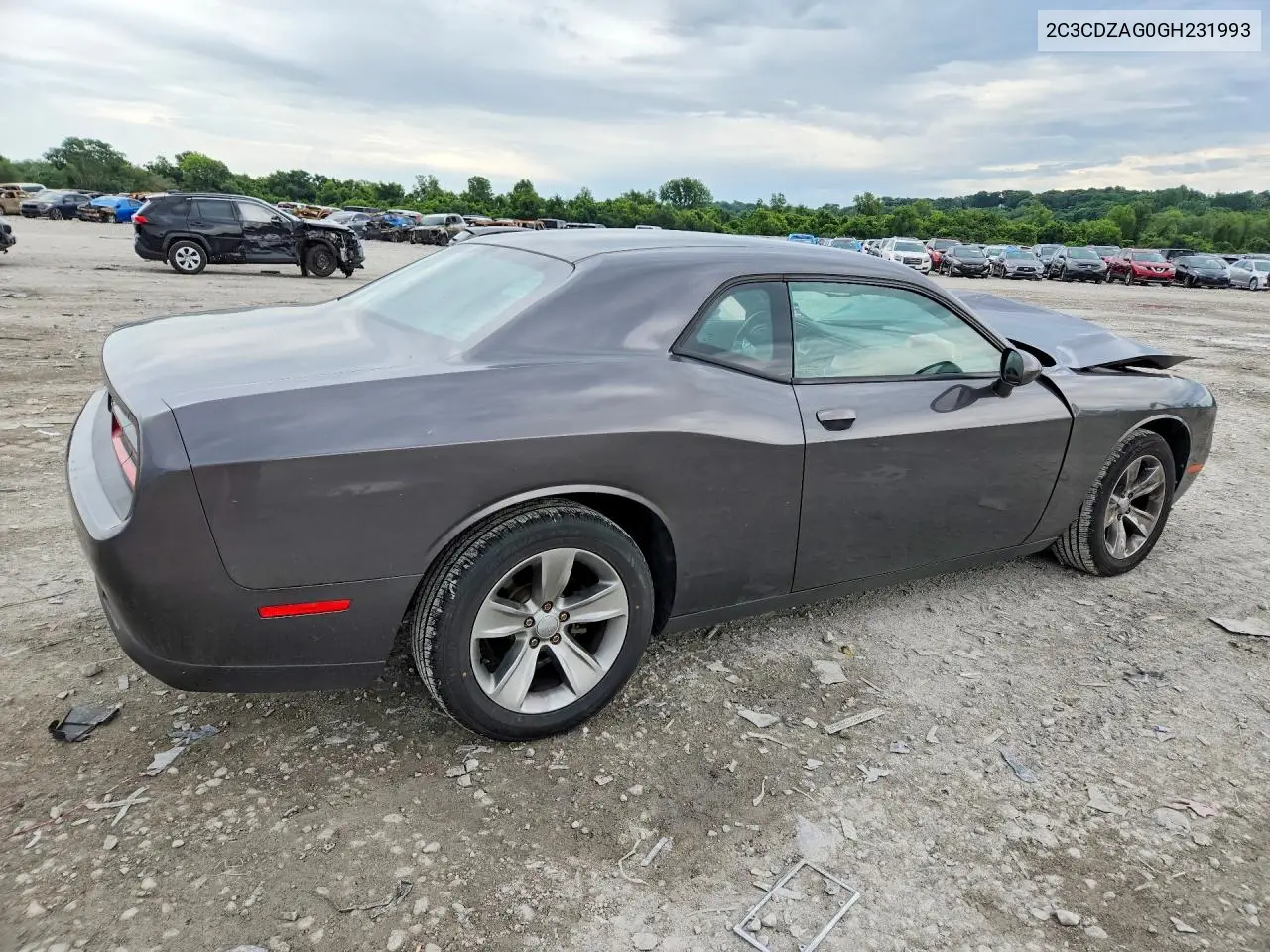 2016 Dodge Challenger Sxt VIN: 2C3CDZAG0GH231993 Lot: 57954566