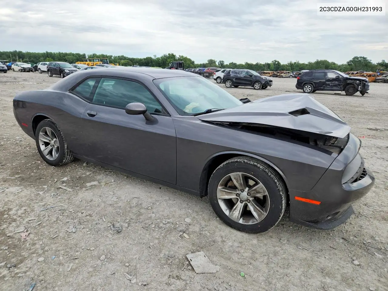 2016 Dodge Challenger Sxt VIN: 2C3CDZAG0GH231993 Lot: 57954566