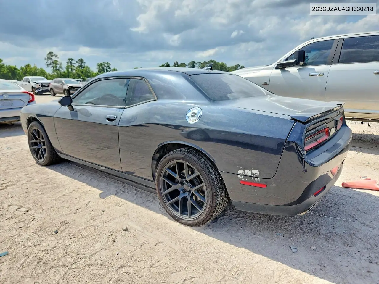 2016 Dodge Challenger Sxt VIN: 2C3CDZAG4GH330218 Lot: 59332596