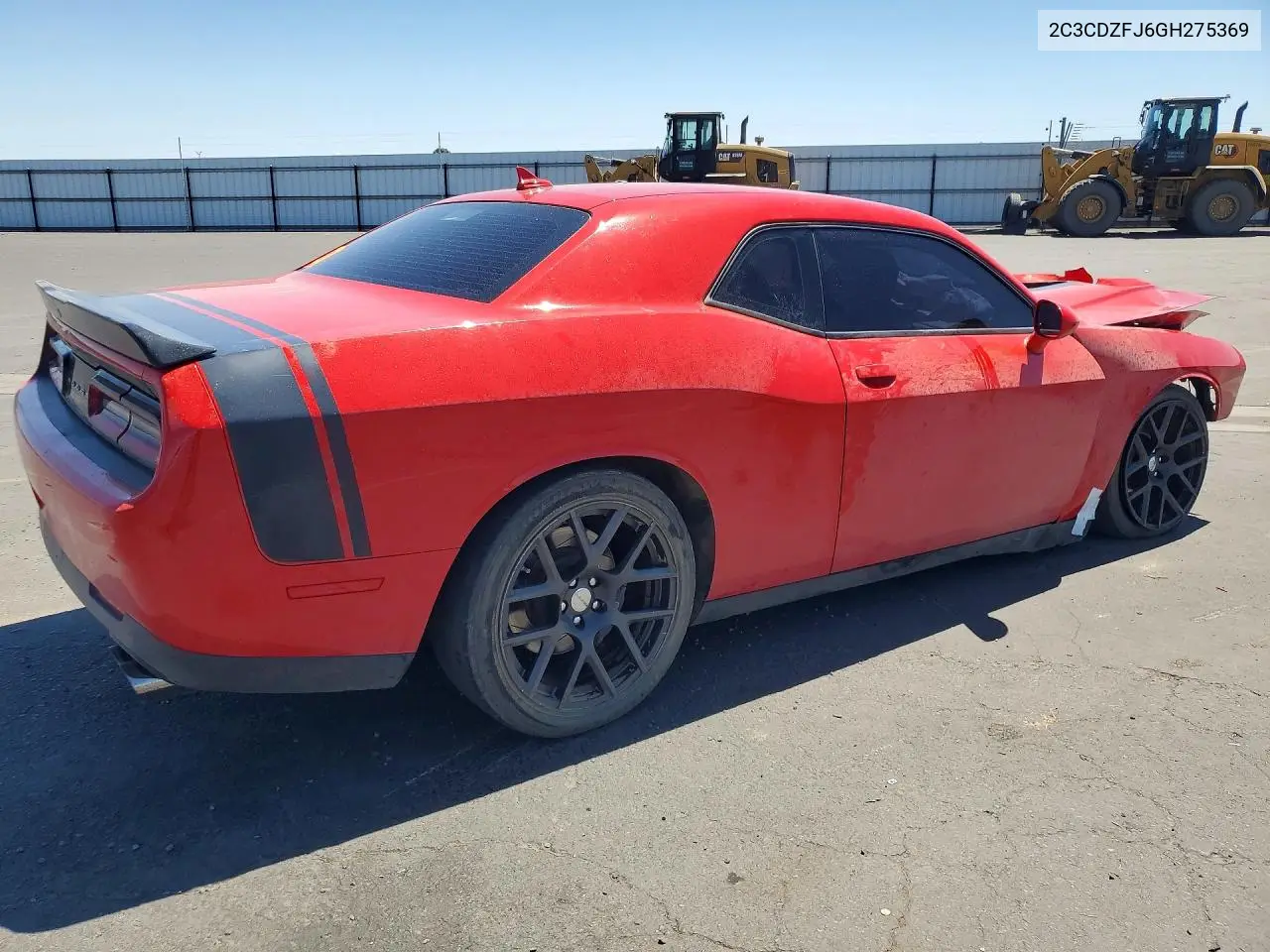 2016 Dodge Challenger R/T Scat Pack VIN: 2C3CDZFJ6GH275369 Lot: 60277376