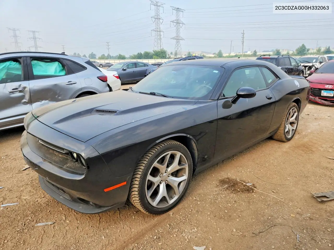2016 Dodge Challenger Sxt VIN: 2C3CDZAG0GH332063 Lot: 60716066