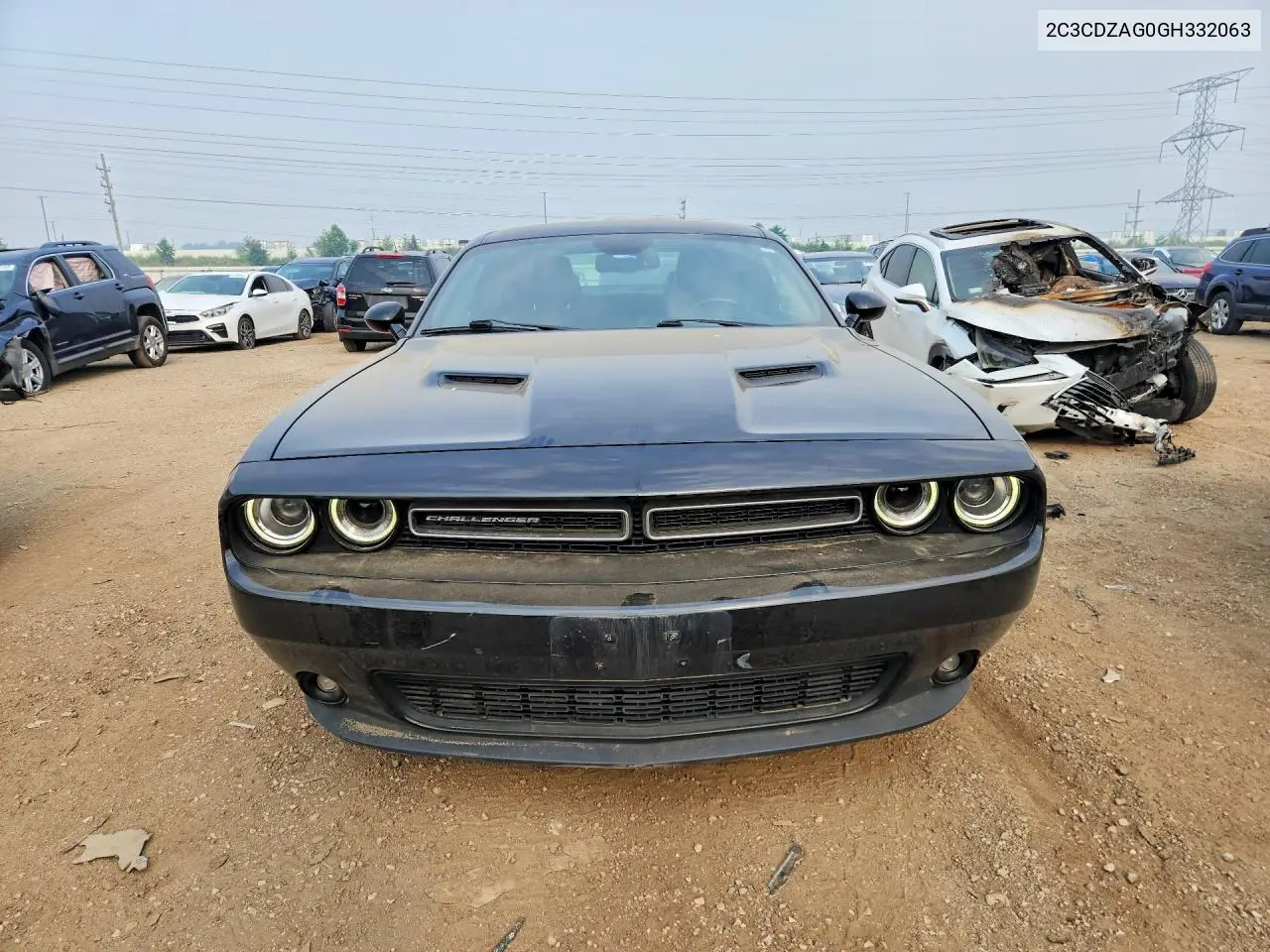 2016 Dodge Challenger Sxt VIN: 2C3CDZAG0GH332063 Lot: 60716066