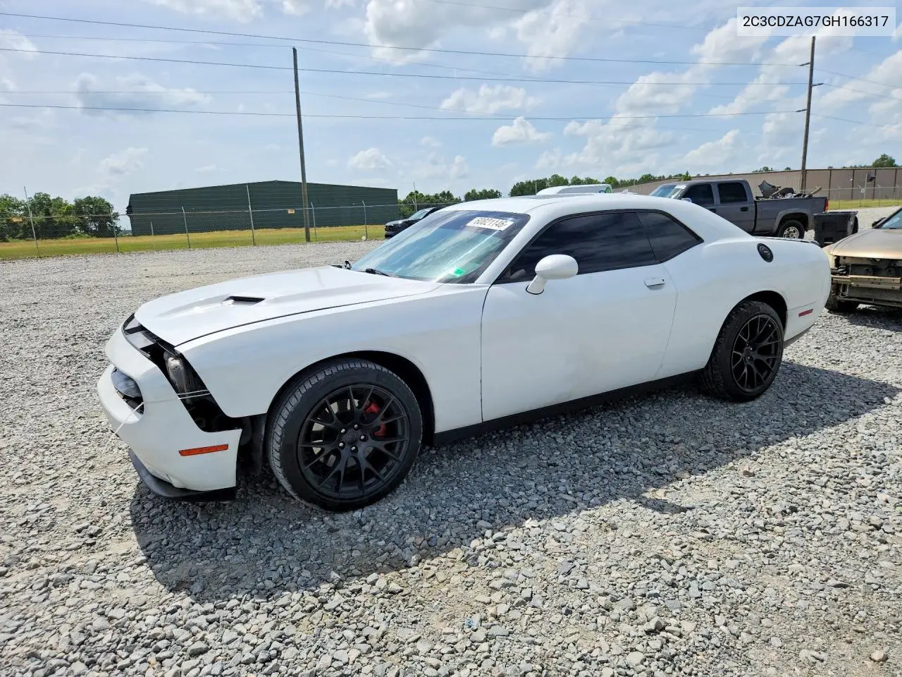 2016 Dodge Challenger Sxt VIN: 2C3CDZAG7GH166317 Lot: 60821146