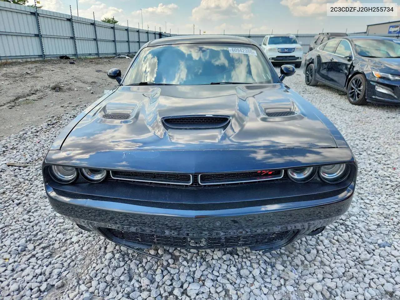 2016 Dodge Challenger R/T Scat Pack VIN: 2C3CDZFJ2GH255734 Lot: 60942386
