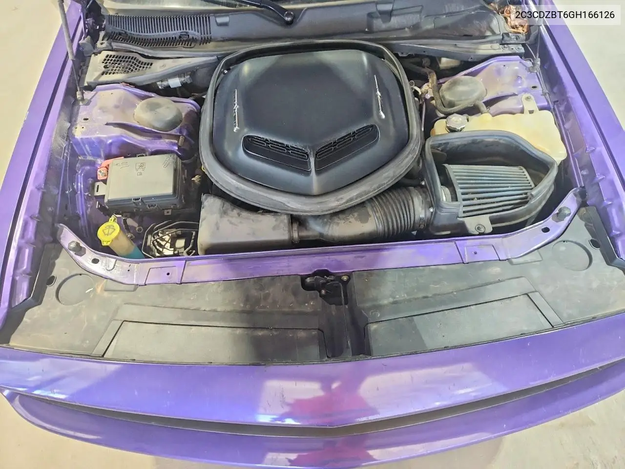 2016 Dodge Challenger VIN: 2C3CDZBT6GH166126 Lot: 61139716