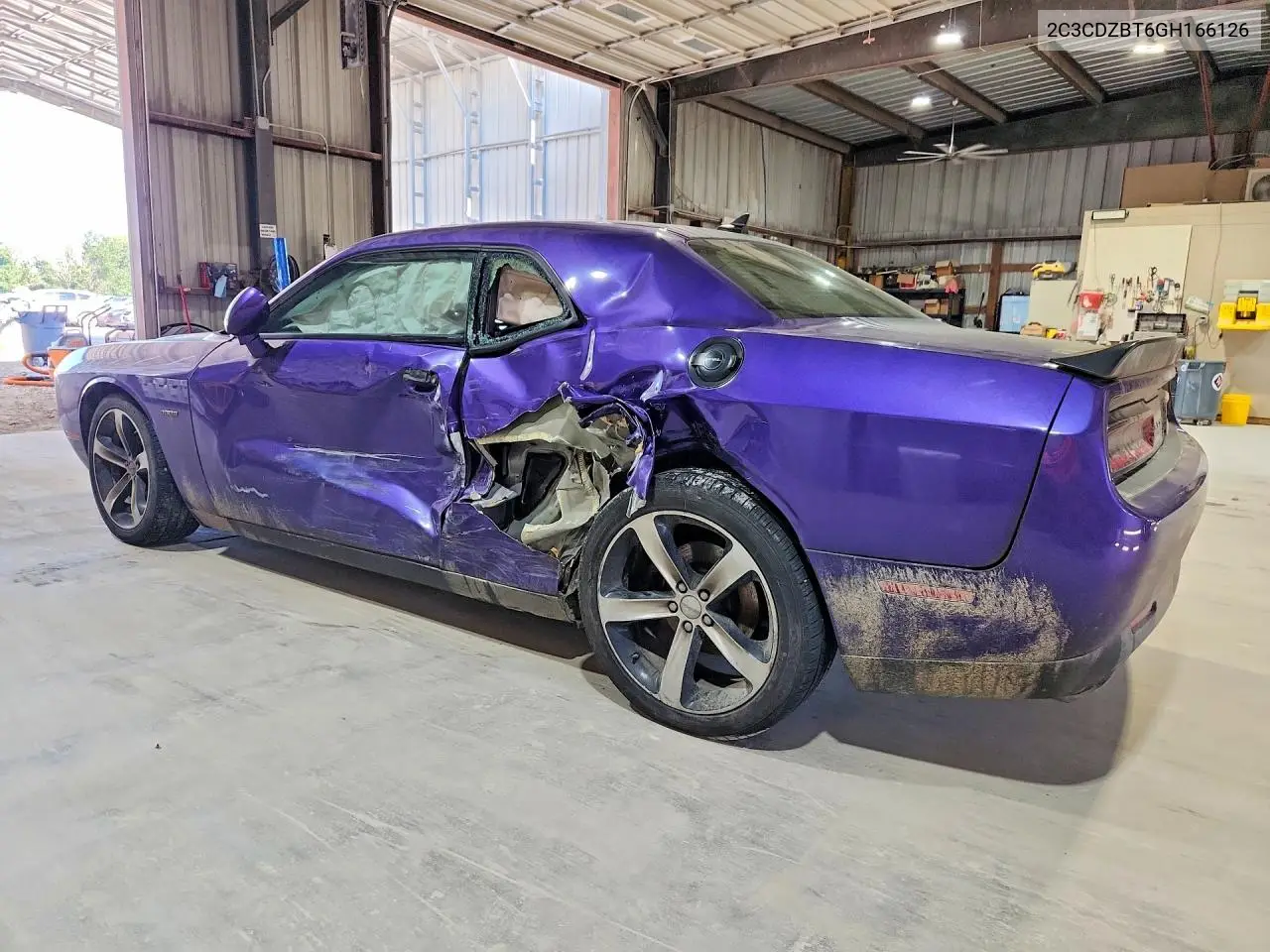 2016 Dodge Challenger VIN: 2C3CDZBT6GH166126 Lot: 61139716