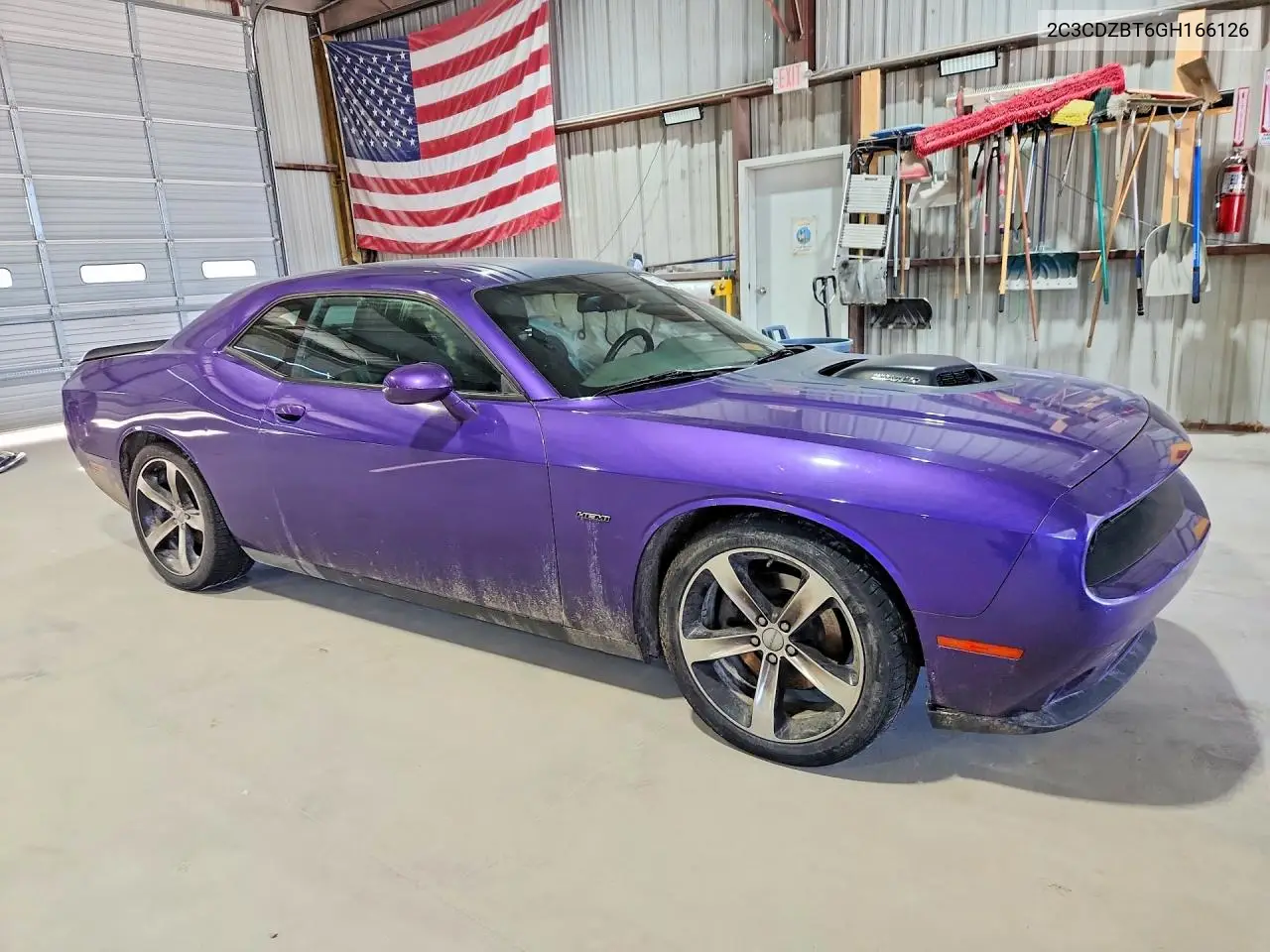 2016 Dodge Challenger VIN: 2C3CDZBT6GH166126 Lot: 61139716