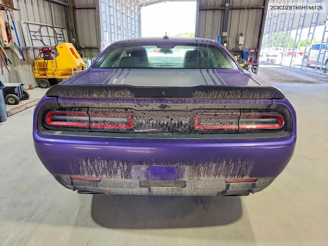 2016 Dodge Challenger VIN: 2C3CDZBT6GH166126 Lot: 61139716