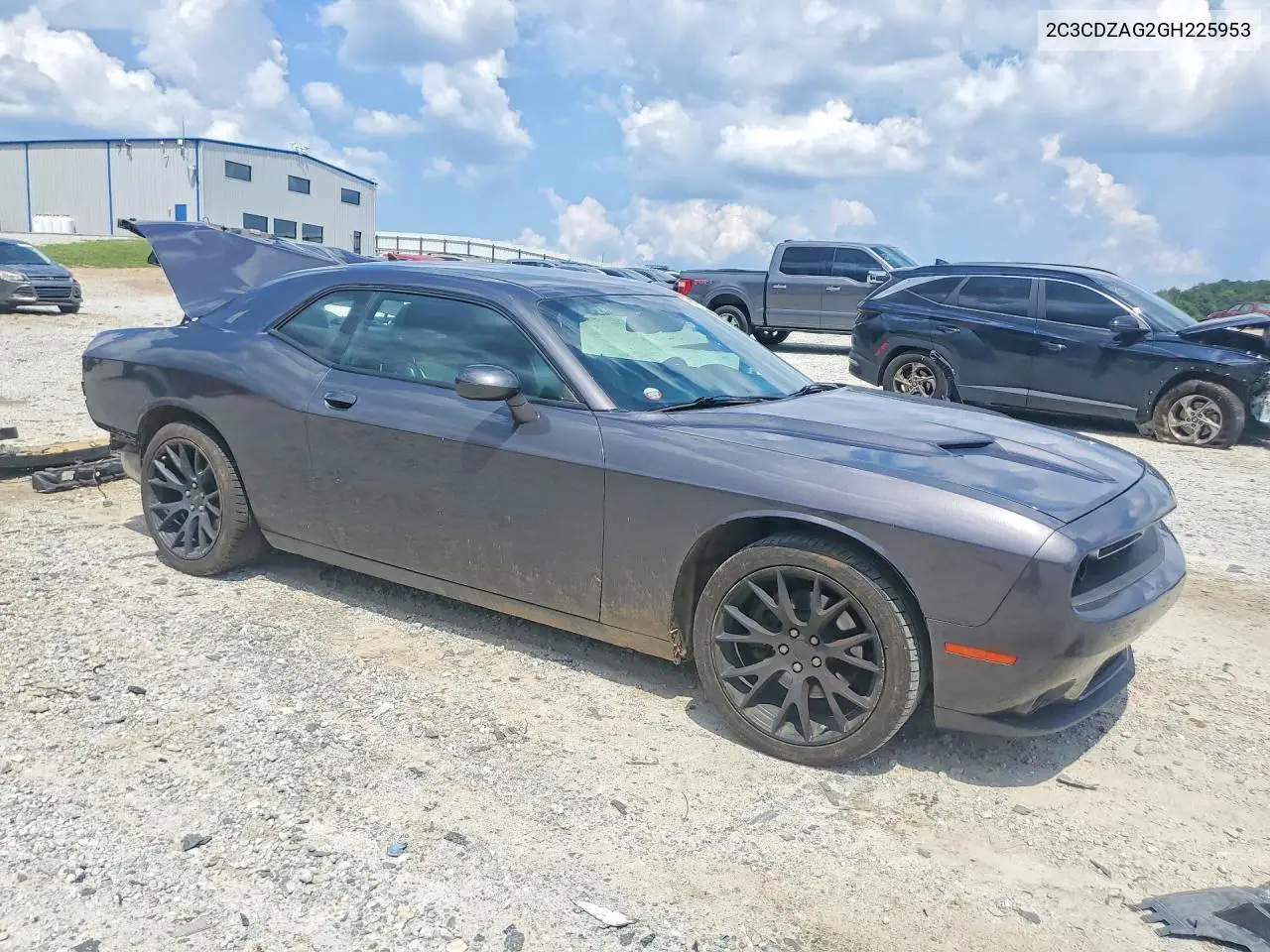2016 Dodge Challenger Sxt VIN: 2C3CDZAG2GH225953 Lot: 61519706