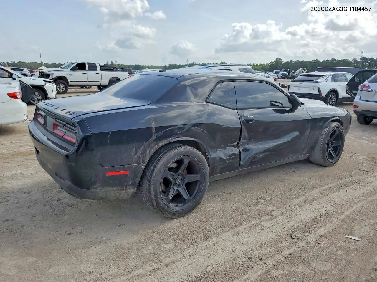 2016 Dodge Challenger Sxt VIN: 2C3CDZAG3GH184457 Lot: 61728286