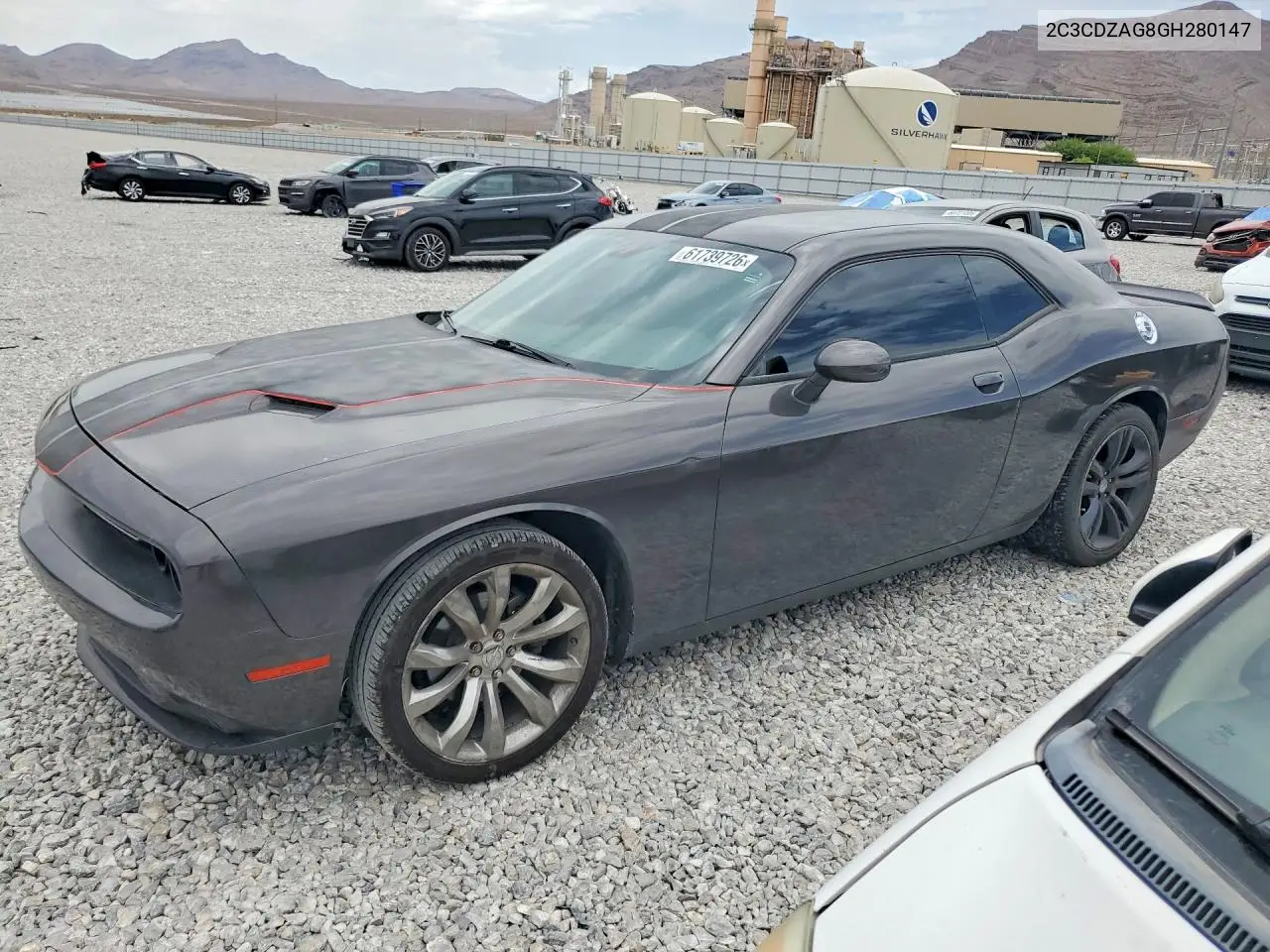 2016 Dodge Challenger Sxt VIN: 2C3CDZAG8GH280147 Lot: 61739726