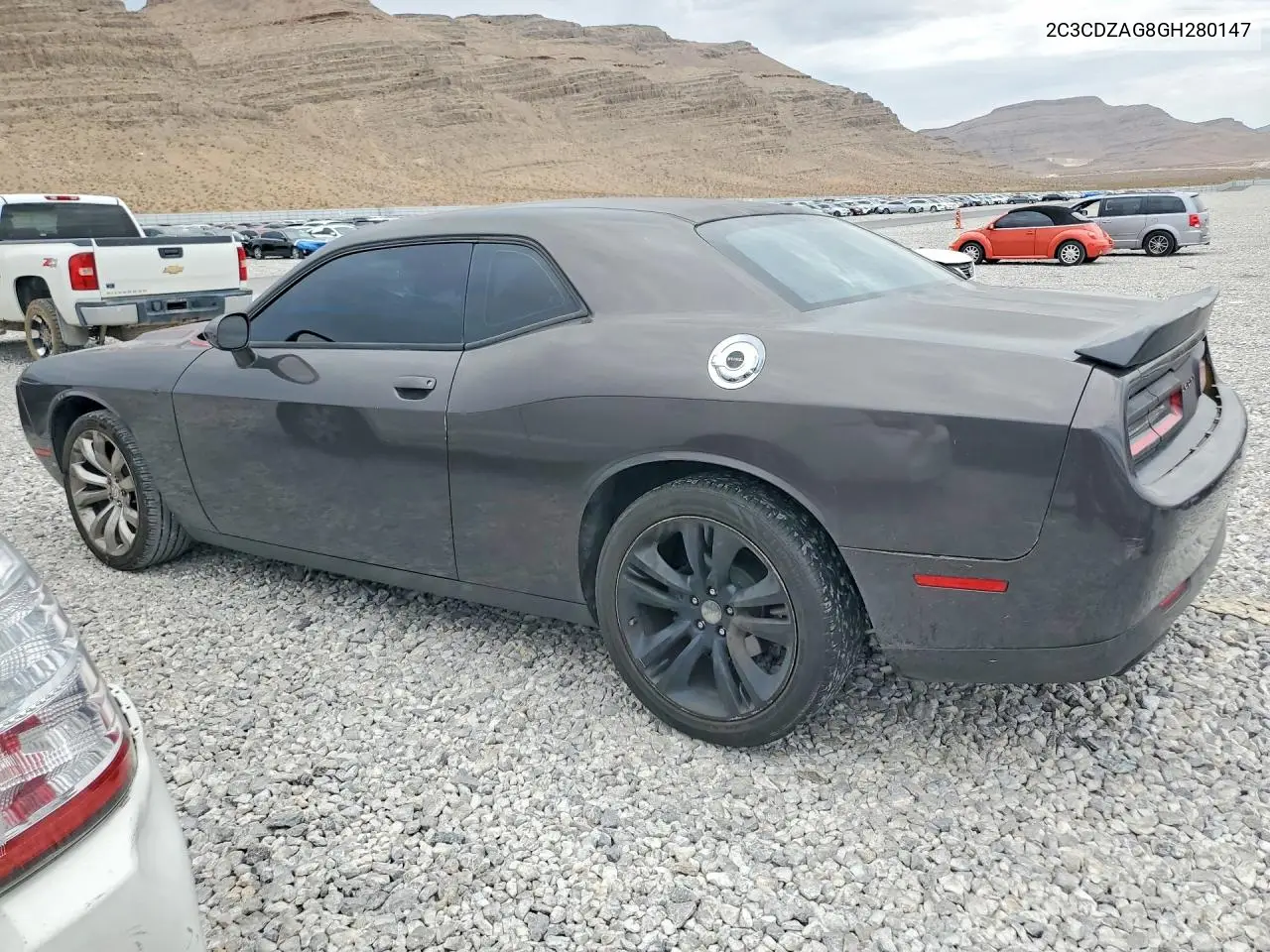 2016 Dodge Challenger Sxt VIN: 2C3CDZAG8GH280147 Lot: 61739726