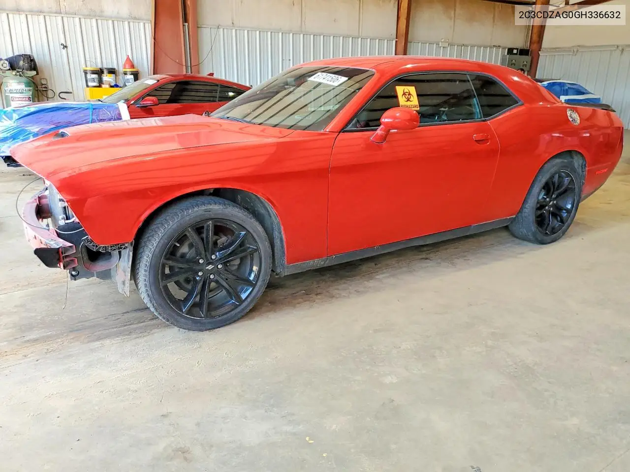 2016 Dodge Challenger Sxt VIN: 2C3CDZAG0GH336632 Lot: 61741506