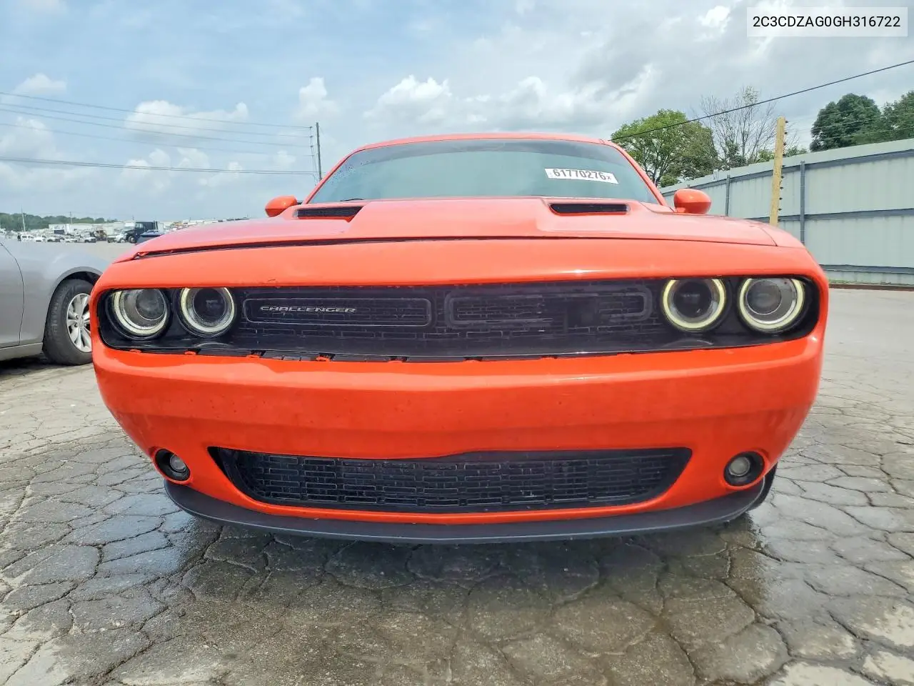 2016 Dodge Challenger Sxt VIN: 2C3CDZAG0GH316722 Lot: 61770276