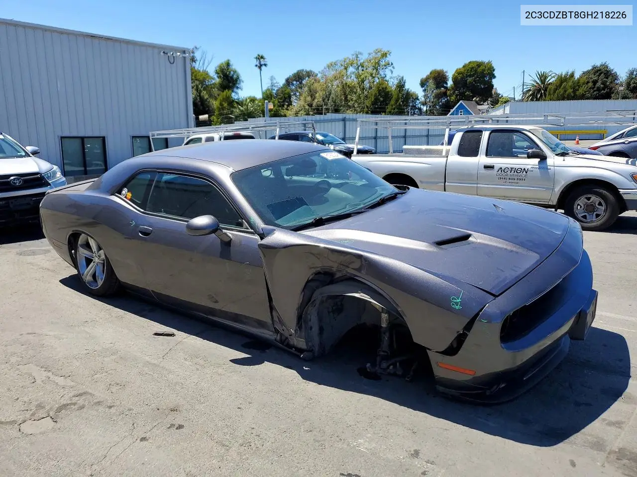 2016 Dodge Challenger R/T VIN: 2C3CDZBT8GH218226 Lot: 61920246