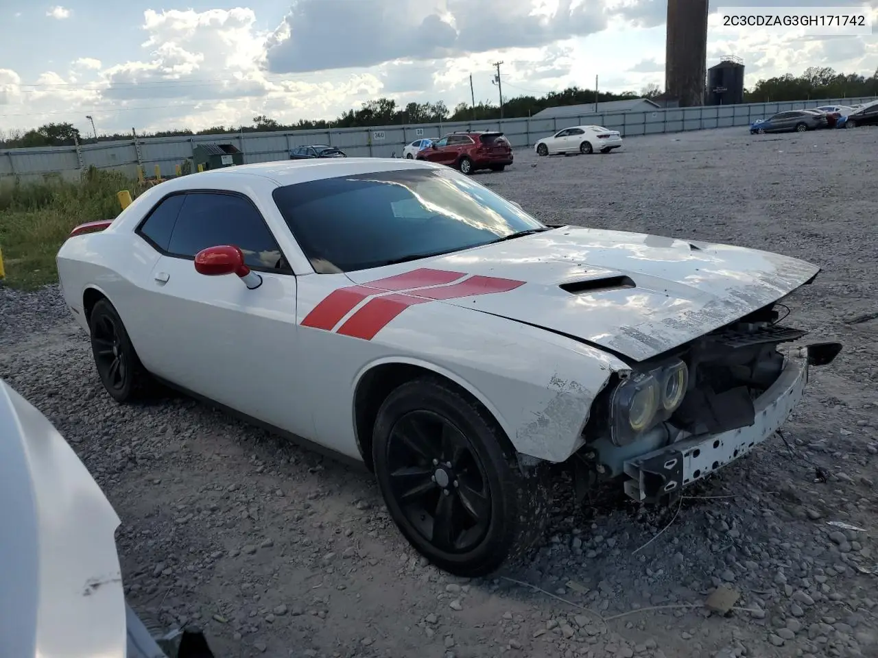 2C3CDZAG3GH171742 2016 Dodge Challenger Sxt