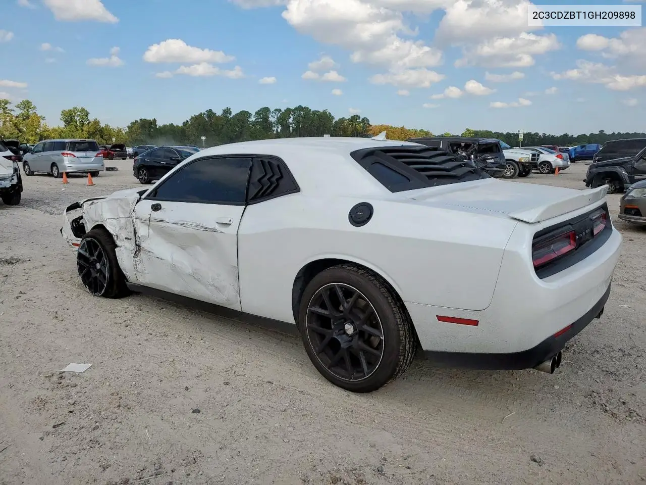 2C3CDZBT1GH209898 2016 Dodge Challenger R/T