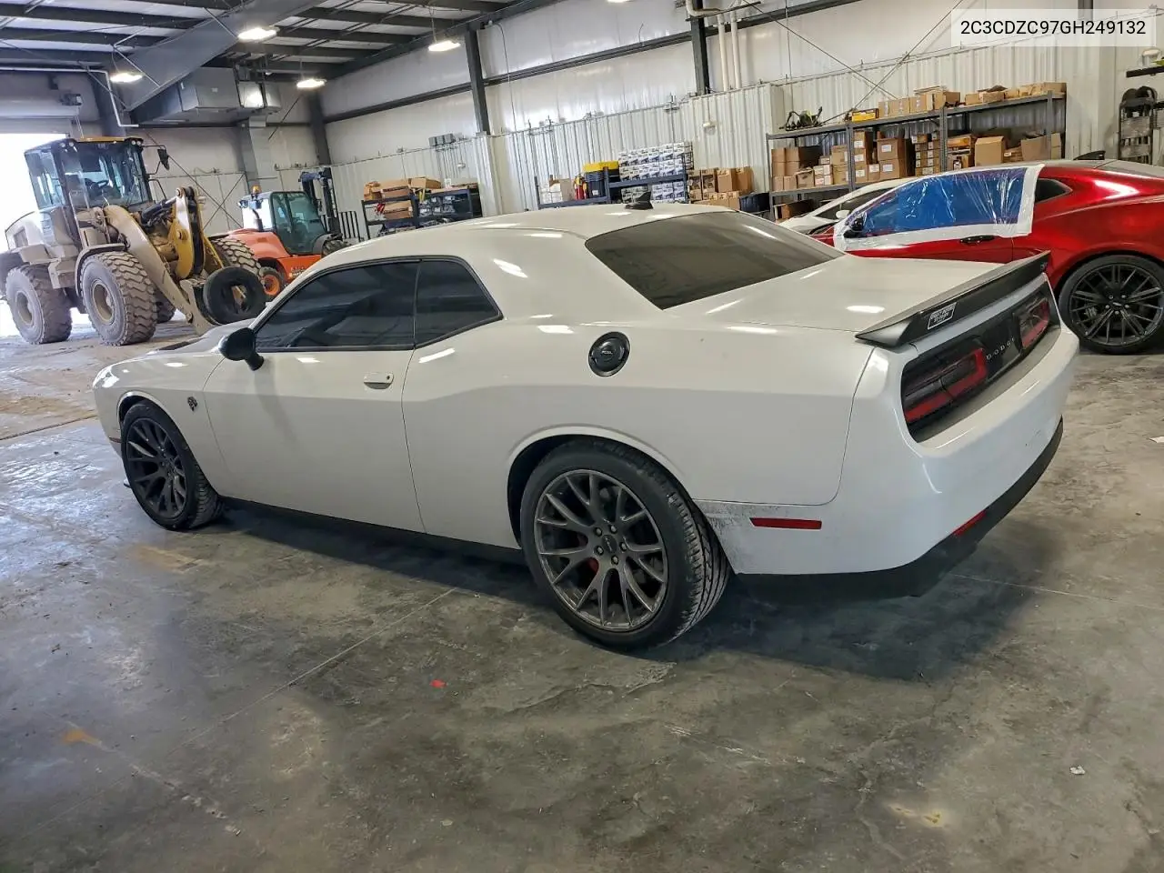 2C3CDZC97GH249132 2016 Dodge Challenger Srt Hellcat