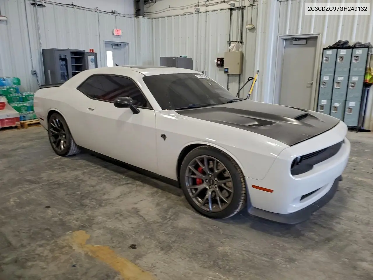 2C3CDZC97GH249132 2016 Dodge Challenger Srt Hellcat