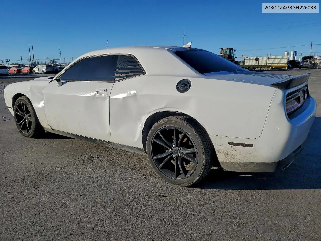 2C3CDZAG8GH226038 2016 Dodge Challenger Sxt