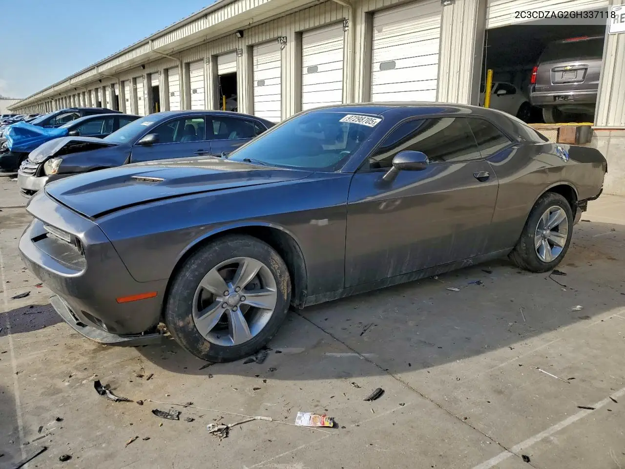 2C3CDZAG2GH337118 2016 Dodge Challenger Sxt