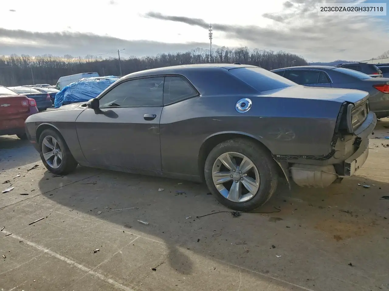 2C3CDZAG2GH337118 2016 Dodge Challenger Sxt