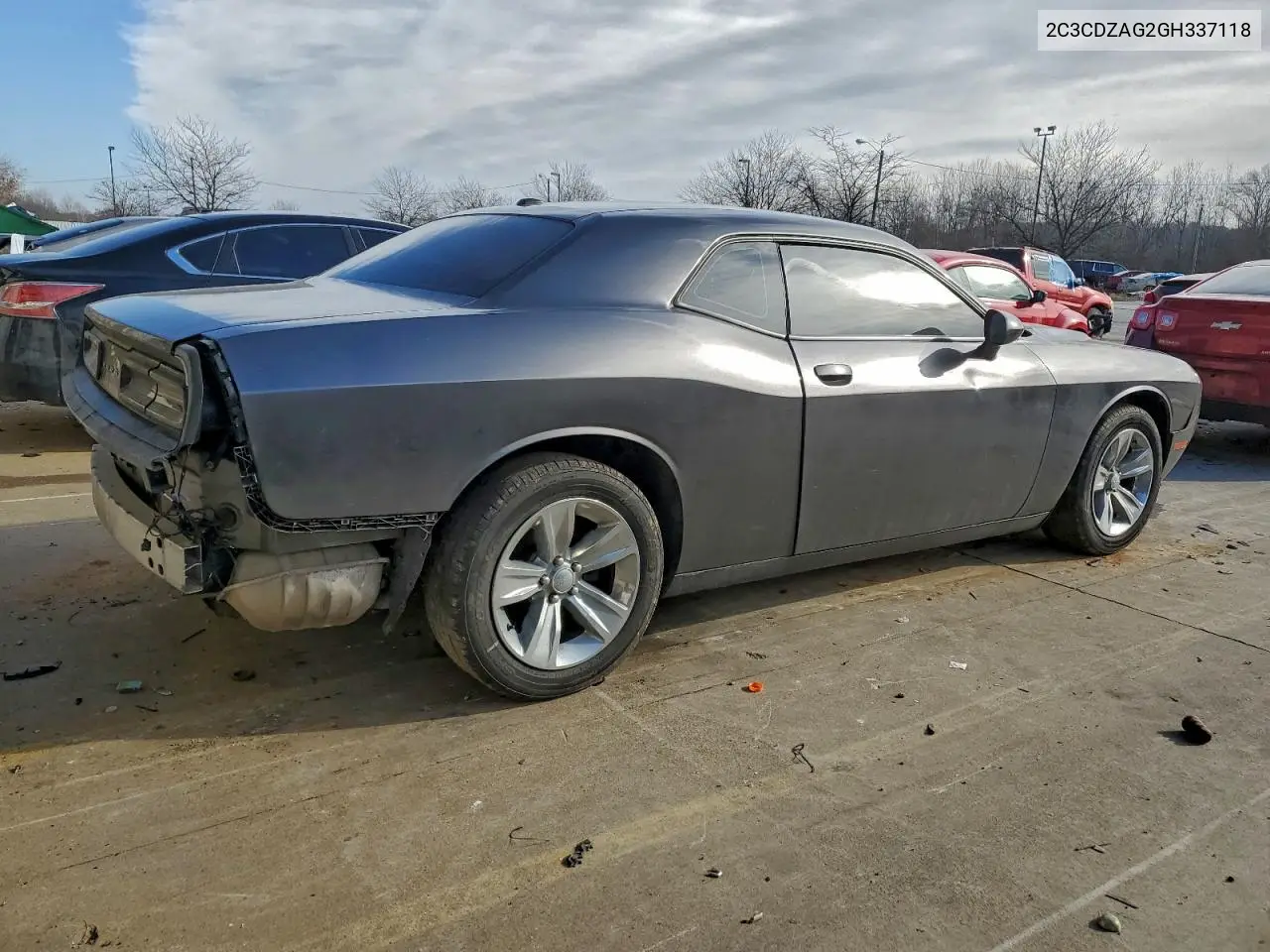 2C3CDZAG2GH337118 2016 Dodge Challenger Sxt