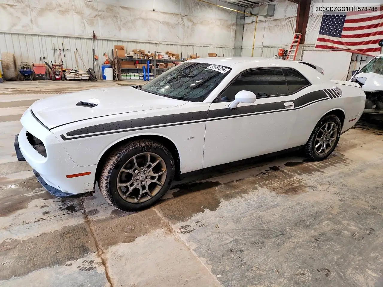 2017 Dodge Challenger Gt VIN: 2C3CDZGG1HH578788 Lot: 57085396