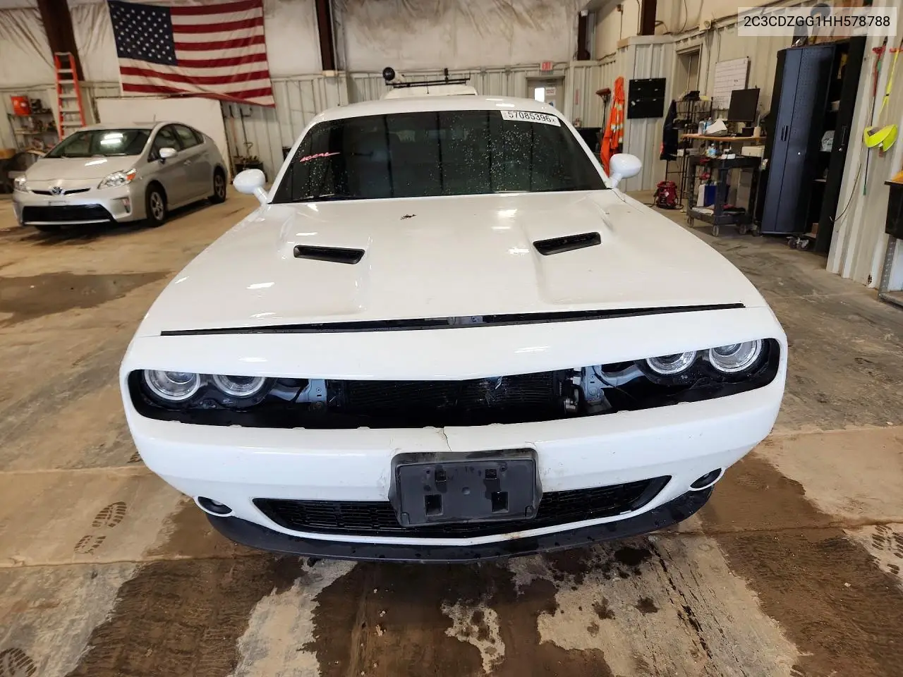 2017 Dodge Challenger Gt VIN: 2C3CDZGG1HH578788 Lot: 57085396