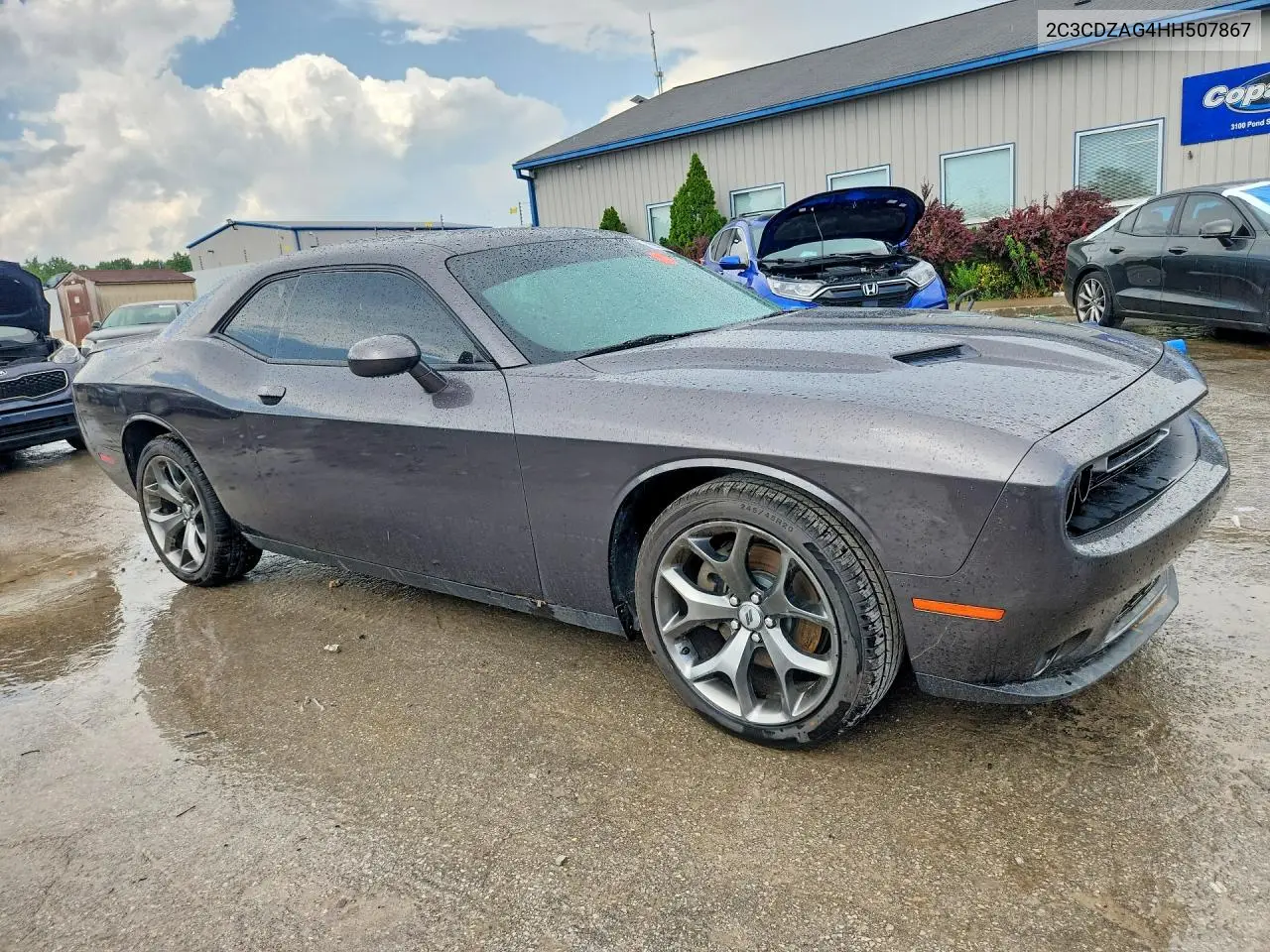 2017 Dodge Challenger Sxt VIN: 2C3CDZAG4HH507867 Lot: 59228586