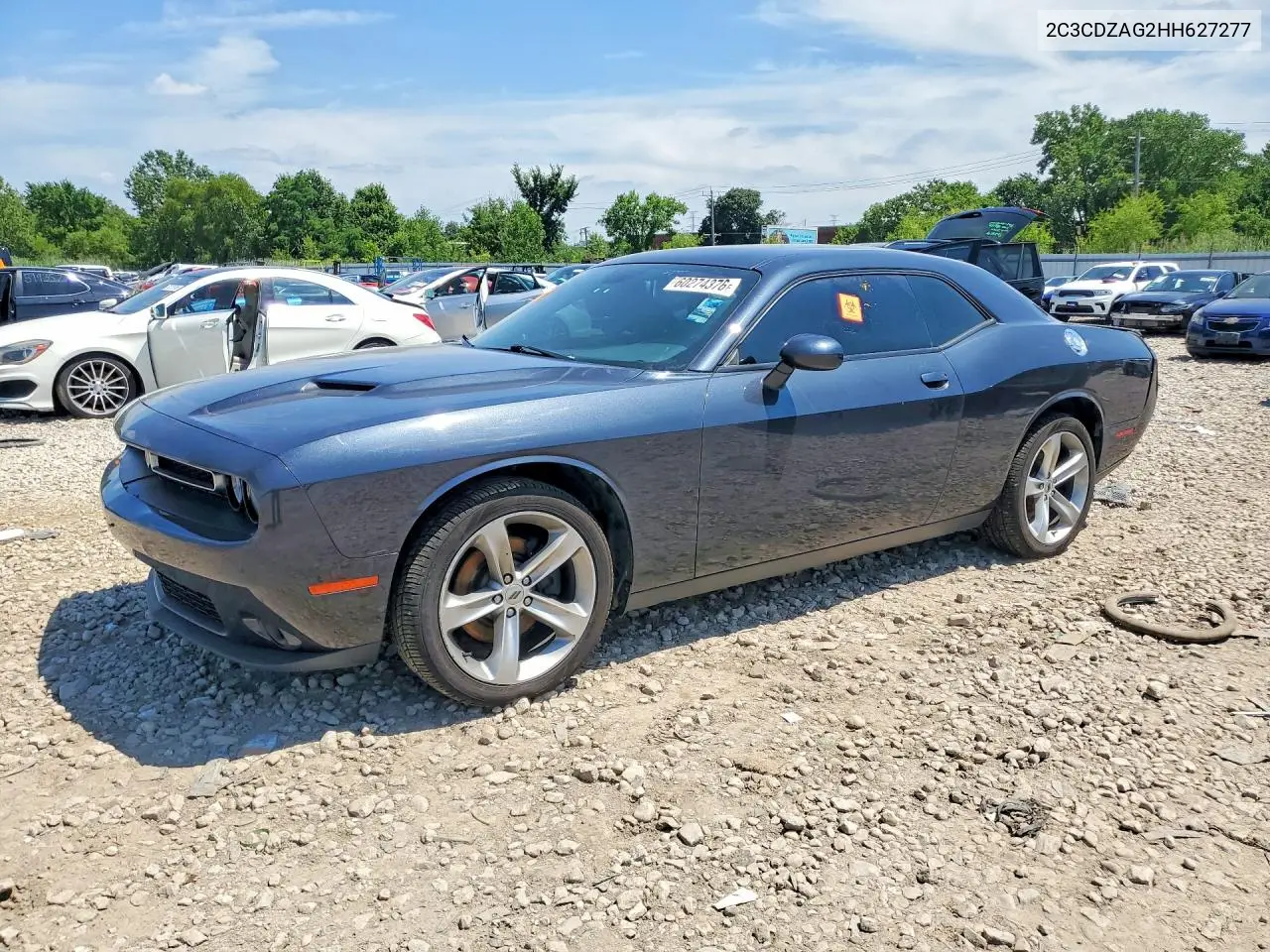 2017 Dodge Challenger Sxt VIN: 2C3CDZAG2HH627277 Lot: 60274376