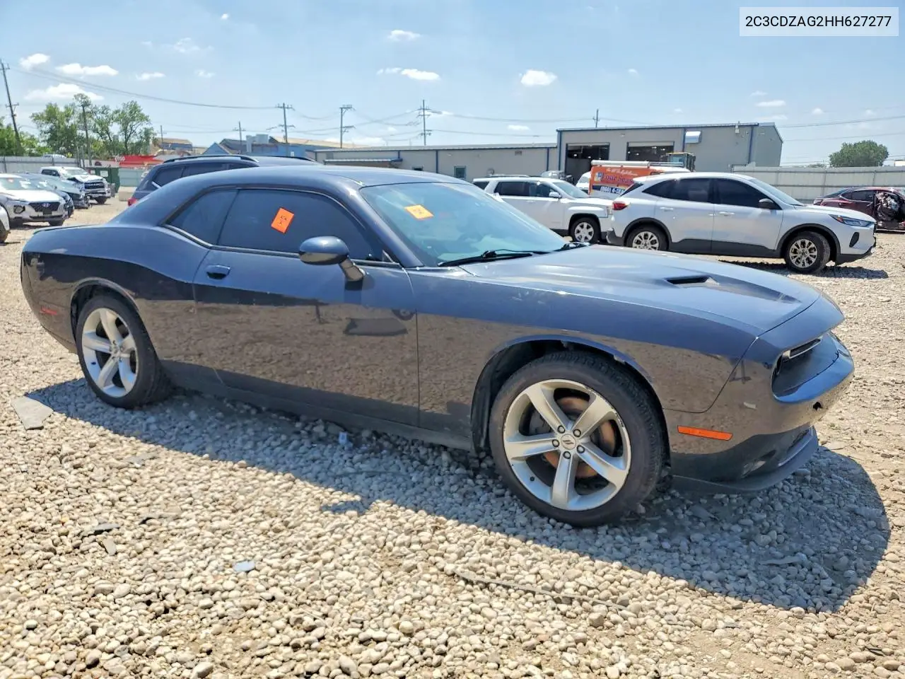 2017 Dodge Challenger Sxt VIN: 2C3CDZAG2HH627277 Lot: 60274376