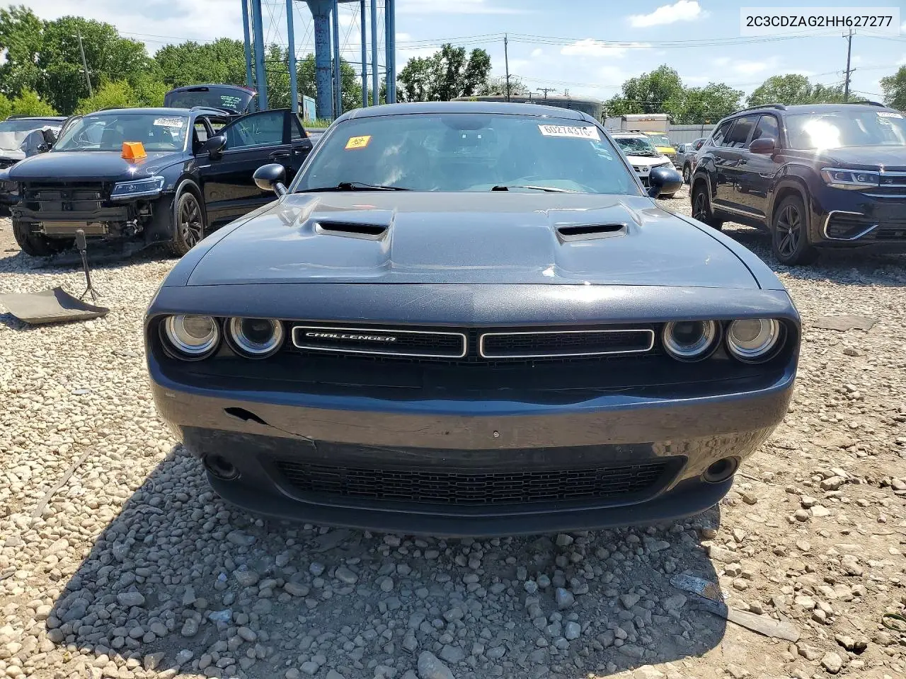 2017 Dodge Challenger Sxt VIN: 2C3CDZAG2HH627277 Lot: 60274376