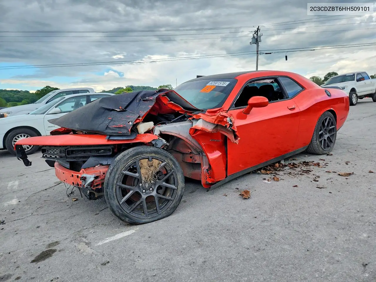 2017 Dodge Challenger R/T VIN: 2C3CDZBT6HH509101 Lot: 60581576