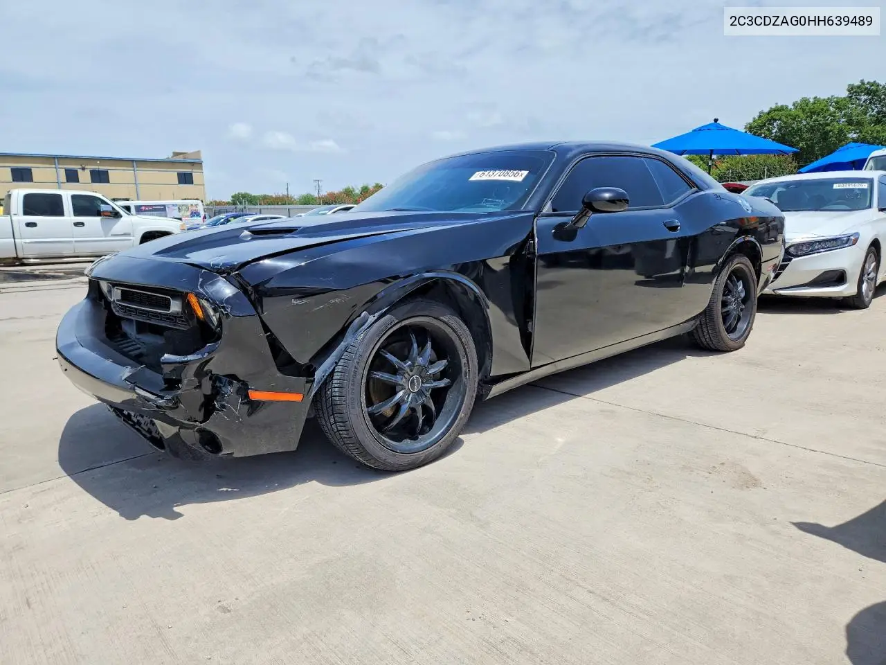 2017 Dodge Challenger Sxt VIN: 2C3CDZAG0HH639489 Lot: 61370856