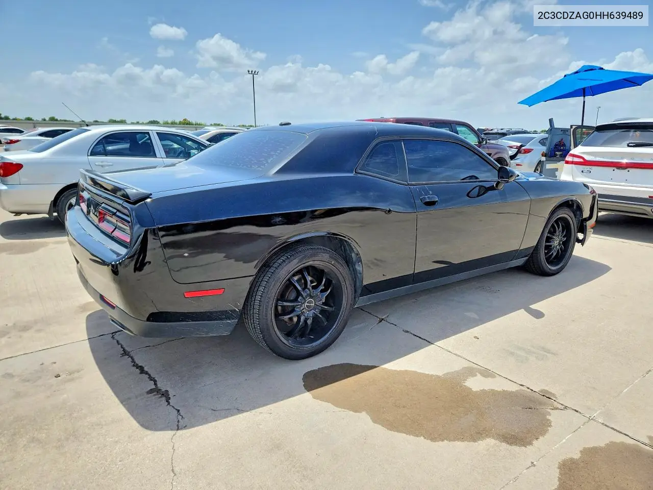 2017 Dodge Challenger Sxt VIN: 2C3CDZAG0HH639489 Lot: 61370856