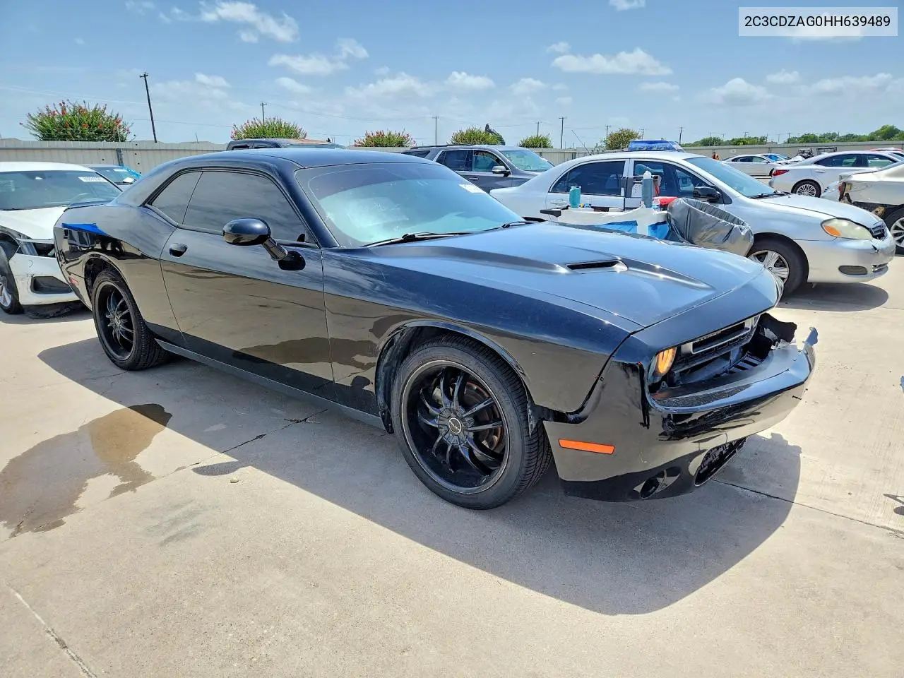 2017 Dodge Challenger Sxt VIN: 2C3CDZAG0HH639489 Lot: 61370856